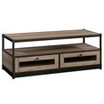 thumbnail image 1 of Sauder Barrister Lane 2 Tiroirs Table Basse de Rangement en Chêne Salé, 1 of 11