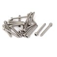 thumbnail image 1 of 20pcs M3.5x30mm Stainless Steel Hex Socket Cap Head Self Tapping Screws, 1 of 1