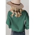 thumbnail image 2 of Women's Blackish Green Pearl Beaded Merry Christmas Casual Sweater - [ZhiHiMeRi] | (US 20-22)2XL, 2 of 12