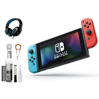 新品 未開封 NINTENDO SWITCH HAD-S-KABAH Nintendo HAD S KABAA USZ Switch with Neon Blue and Neon Red Joy
