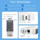 thumbnail image 4 of Servidor convertidor RS485 a Ethernet con puerto serie DIN-Rail Protoss MQTT PE11-H compatible con Modbus RTU, 4 of 8