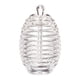 thumbnail image 1 of Bearachild Contenedor de tarro de miel Dispensador de almacenamiento de mermelada de fruta transparente de 8 oz con cucharón Organizadores de utensilios de cocina, 1 of 6