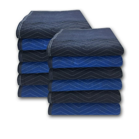 Uboxes Supreme Moving Blankets, 72 x 80 in, 6.67lbs each, 12 Pack