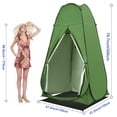 thumbnail image 2 of Refugio de privacidad portátil UMIKOOL DIRECT, 120 x 120 x 200 cm, plegable, 2 of 9