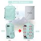 thumbnail image 3 of Mochila de viaje Hanples extra grande 40L impermeable para mujer, 3 of 8
