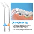 thumbnail image 2 of DEELLEEO Flosser Replacement Tips for Waterpik Replacement Tips  Water Pick Replacement Parts for Waterpik Toothbrush Replacement Heads  Compatible with Waterpik Oral Irrigator  Cordless, 2 of 6