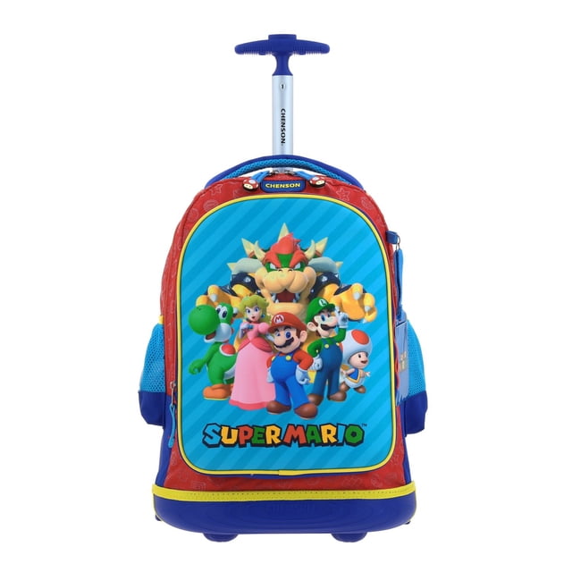 Mochila CON RUEDAS GRANDE CHENSON Mario Bros