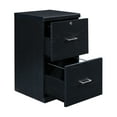 thumbnail image 6 of Alpine 2-Drawer Engineered Wood  Vertical File with Lockdowel  in Black, 6 of 9