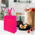 thumbnail image 5 of BESTYASH 30-Pack Reusable Non-Woven Fabric Shopping Bags Rosy Color Tote Bags for Parties and Everyday Use, 5 of 8