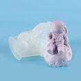 thumbnail image 2 of Molde de silicona de astronauta 3D para velas hechas a mano, moldes de silicona para manualidades, suministros para hacer regalos, molde de silicona para jabón, 2 of 5