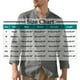 thumbnail image 3 of pstuiky Camisas casuales de manga larga para hombre, Camisas de lino para hombre, informales, de manga larga, con botones y cuello alto tops de invierno para hombre xl, 3 of 9