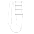thumbnail image 2 of Bed Ladder Rope, White Universal PVC Portable Handle Grip Bed Ladder Assist Rope  For Hospital For Patients, 2 of 8