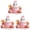 Pink*3, variant on Clearance Under $10 | Set of 3 Acrylic Pink Ghost Halloween Desktop Decoration with Pumpkin Bow