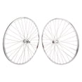 thumbnail image 2 of Wheel Pair 27x1 SUN M13 Silver 36 Alloy FW 5/6/7sp Quick Release Silver 126mm, 2 of 3