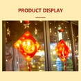 thumbnail image 4 of PATLOLLAV 2024 Suction Lamp for Chinese Lunar New Year, Fu Words New Year Red Lantern Hanging Decor,Chinese Festival and Celebration Lantern Window Suction New Year Lamp New Year Decor, 4 of 4