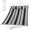 Blue&aqua, variant on Double Hammock Quilted Fabric Swing with Spreader Bar, Detachable Pillow, 55” x79” Large Hammock, Red Stripes