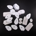 thumbnail image 3 of 20 One Electrode Pads, Reusable Self-adhesive Replacement Pads For Tens Unit Muscle Stimulator Machine, Fit For Standard 3.5mm Snap Connector, Small M, 3 of 5