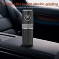 thumbnail image 5 of Plum Chef Portable Electric Coffee Grinder and Hand Brew Coffee Maker, 4 in 1 Wireless Travel Coffee Machine with 1500mAh Battery, Adjustable Burr Grinder, 320ml Stainless Steel Cup, for Travel Campi, 5 of 8