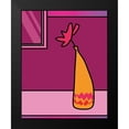 thumbnail image 2 of Unknown 15x18 Black Modern Framed Museum Art Print Titled - Colorful Vase II, 2 of 5