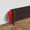 Black Walnut Wood Grain, variant on ouhos Vinyl Wall Base Baseboard Molding Trim, 4 Inch x 20 Feet Flexible Self Adhesive Rubber Wall Base Moulding Trim Peel and Stick Design, Brown