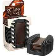 D'Addario Natural Dark Rosin with Black Rosin Guard