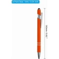 thumbnail image 2 of 6 Pack Ballpoint Pens with Stylus Tip, 2 in 1 Metal Pen Black Ink 1.0mm Medium Point Stylus Pen for Touch Screens, 2 of 6