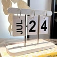 thumbnail image 1 of Calendario de Madera Ganfancp Moderno Flipping 1X, 1 of 7