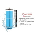thumbnail image 5 of Krest 6000 Teasing Combs Lift Vent Hair Combs Pack Space Tooth Wide teeth Comb Black 12 Pc., 5 of 5