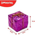 thumbnail image 6 of 12pcs Christmas Gift Boxes Assorted Cute Metallic Foil Wrapped Miniature Package for Christmas Tree Decoration 4cm/1.57inch, 6 of 9