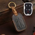 thumbnail image 1 of Car Key Fob Cover Case Protector For GMC Pickup Truck Car Key Case Fob Cover Leather Retro, 1 of 23