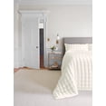 thumbnail image 4 of Dash & Albert Honeycomb Handwoven Wool Rug, 8' x 10', Ivory/Grey, 4 of 8
