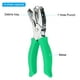 thumbnail image 4 of Uxcell 1/4" Perforadora de un solo agujero, perforadora de papel de metal con forma de corazón y agarre suave, verde, 4 of 7