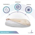 thumbnail image 2 of Nido Portátil Memory Foam Almohada Lactancia Color Hueso, 2 of 9