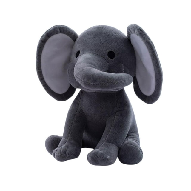 ZAXARRA Jouets en Peluche pour Enfants Éléphant Multicolore