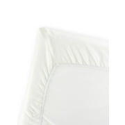 BabyBjorn Travel Crib Light Silver and Fitted Sheet Bundle Pack