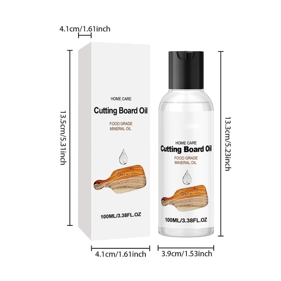 weibbin 100ml Food Grade Cutting Board Oil Natural Wood Kitchenware Conditioning Oil Anti Cracking Care Treatment