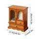 thumbnail image 2 of Fiudx Joyero de Madera, Elegante Estuche de Almacenamiento, Expositor de Acrílico, Ideal para El Día de La Madre, Organizador de Collares y Pendientes, Decoración Del Hogar, Regalo de Graduación, Org, 2 of 5