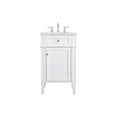 thumbnail image 3 of 21 inch single bathroom vanity in white, 3 of 8