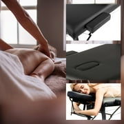 BestMassage 77 Length PU Portable&Folding Beauty/Massage/SPA Dedicated Massage Table,Black