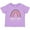 Lavender, variant on Inktastic Mimi and Papa Love Me Rainbow Girls Toddler T-Shirt