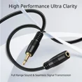 thumbnail image 2 of 3.5Mm Mono Extension 12V Trigger Ir Infrared 1/8" Ts Plug Jack Wire Cord 10Ft, 2 of 6