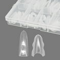 thumbnail image 2 of SharkTRUE Innovative Reusable Sandwich Nail Mold: Quick, Clear, Professional Extensions, 2 of 8