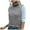 Gray, variant on TJAZFJPA Open Back Sweater Women's Casual Slim Sleeveless Turtleneck Sweater Knitted Pullover Vest V Neck Sweaters for Women Chunky Knit Sweaters