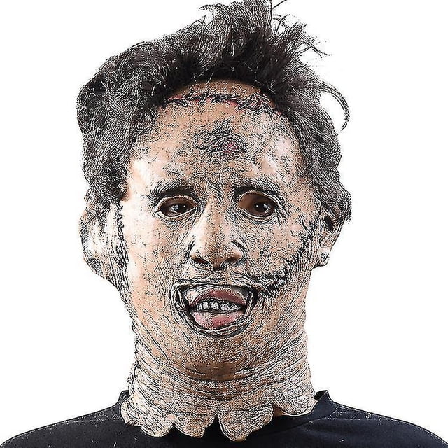 Máscara de terror Texas Chainsaw Massacre Mask Chainsaw Madman Prop Mask