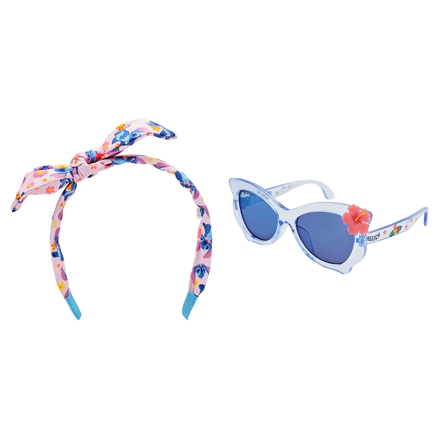 Sun-Staches Stitch Sunglass & Headband Set with UV 400 Protection
