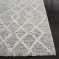thumbnail image 3 of SAFAVIEH Metro Jenny Diamond Runner Rug, Grey/Ivory, 2'3" x 12', 3 of 11