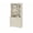 Beige Linen Printed, variant on Modern 71 inches Tall Bookcase with 3 Drawers, 3-Tier for Home Office,Dark Brown Wood
