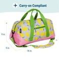 thumbnail image 6 of Wildkin Kids 18" Travel Duffel Bag, Lilac Lemonade, 6 of 7