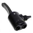 thumbnail image 3 of Bike Bicycle Tyre Tube Replacement Track Pump Dual Head Valve Adaptor Foot Hose Z1O7, 3 of 5