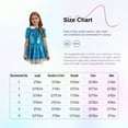 thumbnail image 7 of iiniim Girls Sequin Princess Party Sparkly A Line Tutu Pageant Prom Dress Blue 8, 7 of 7